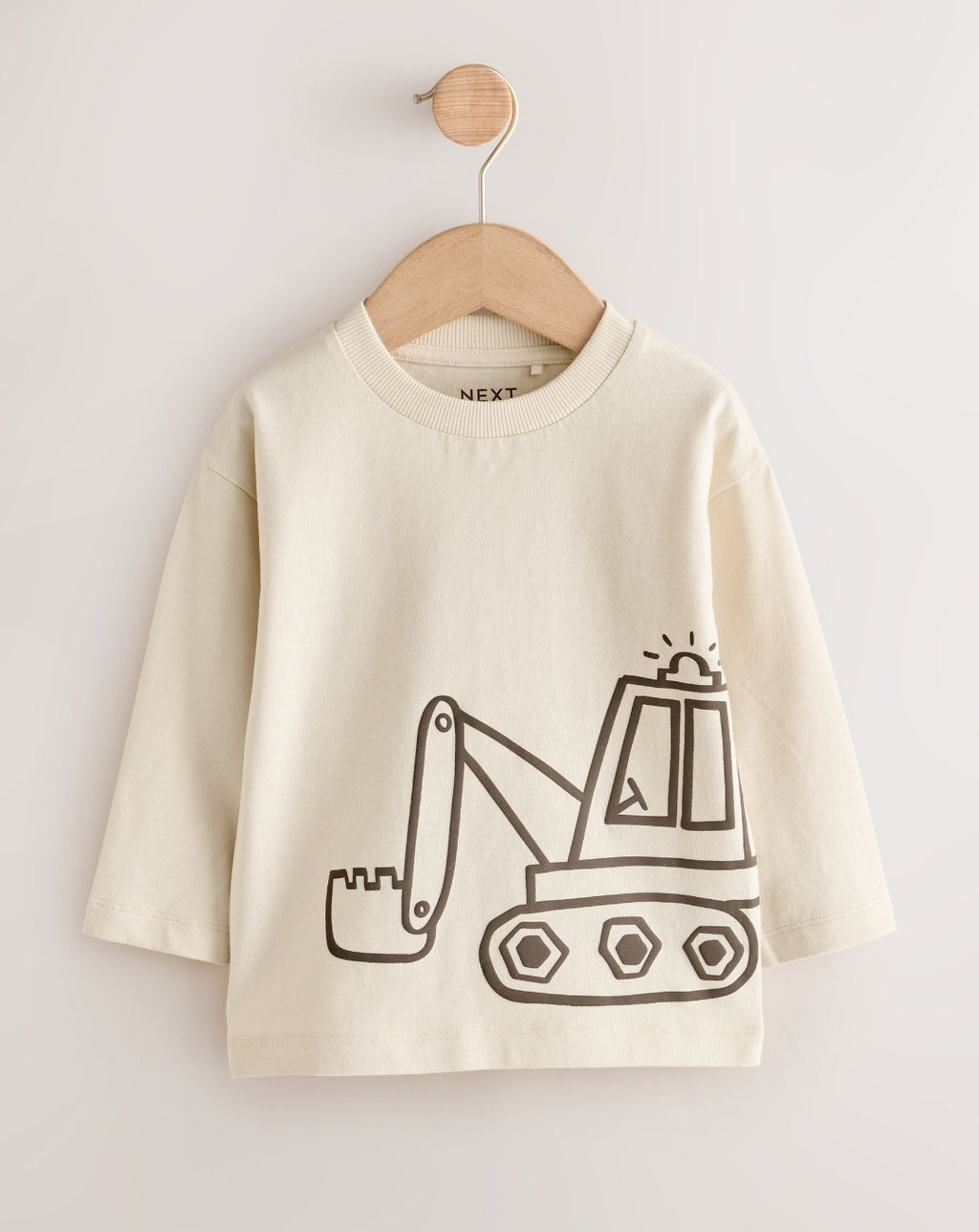 Neutral Digger Long Sleeve Graphic T-Shirts3 Pack