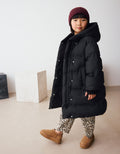 Black Waterproof Faux Fur Lined Padded Coat