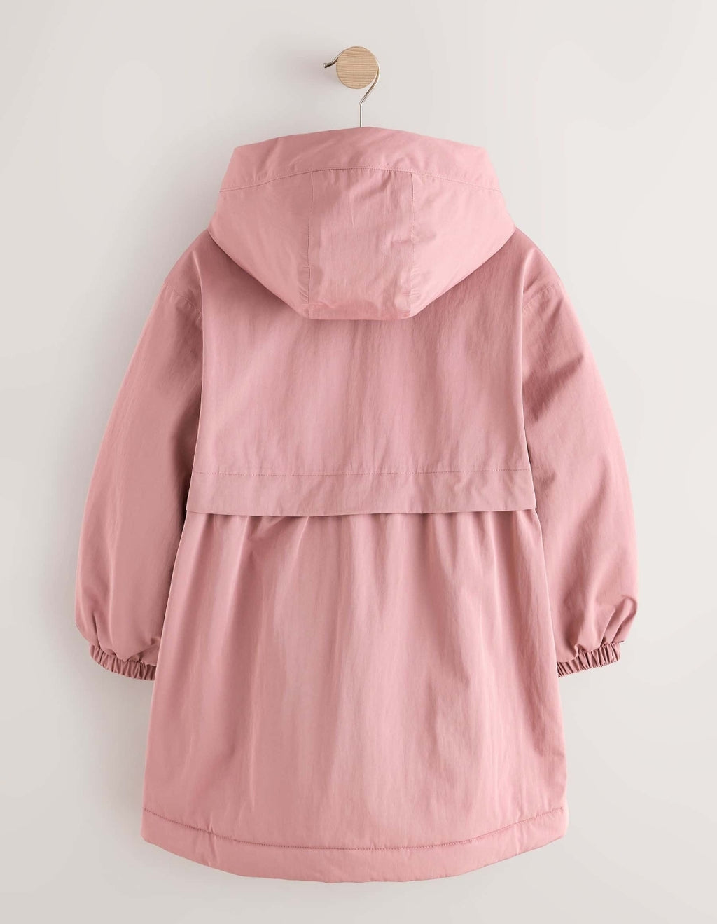 Pink Waterproof Padded Rain Coat