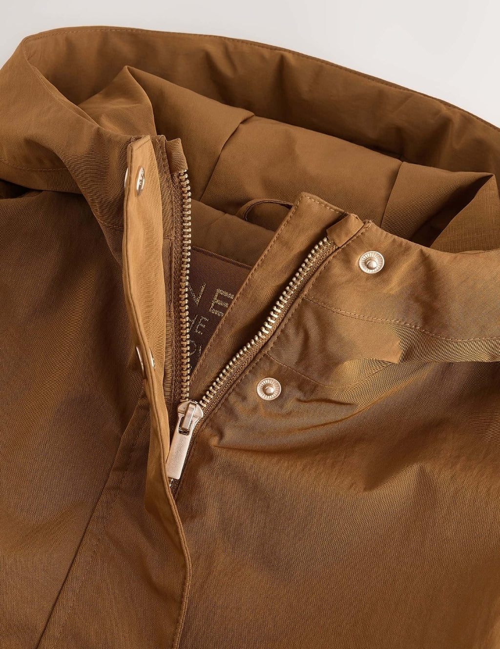 Olive/Gold Waterproof Padded Rain Coat