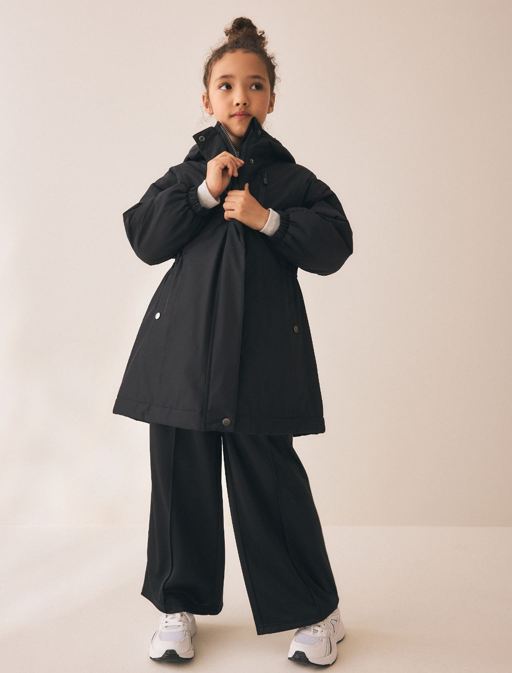 Black Waterproof Coat