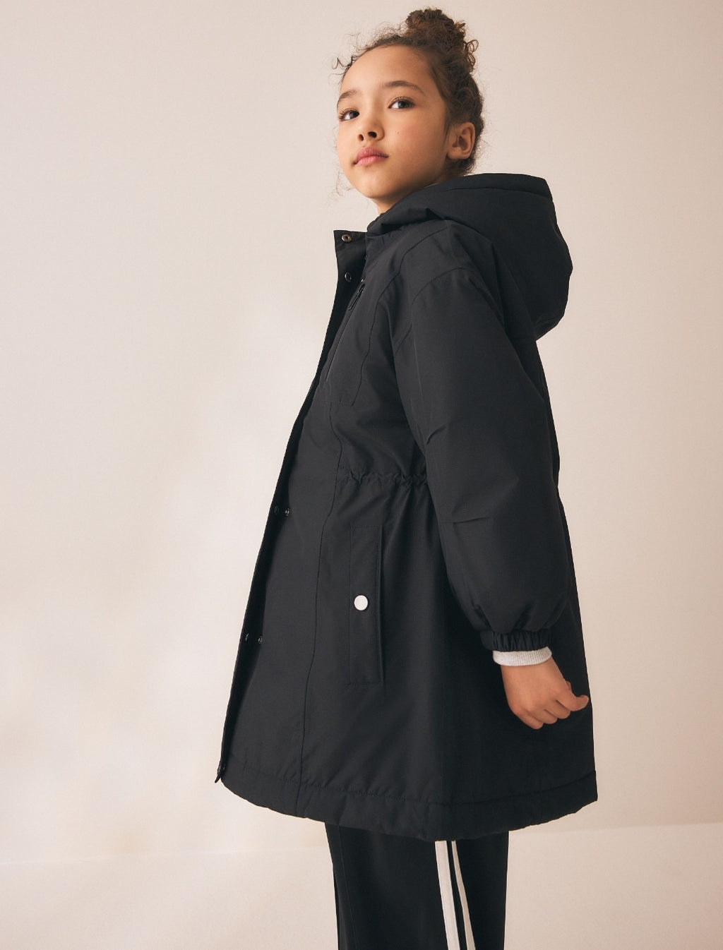 Black Waterproof Coat