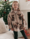Hamish The Highland Cow Borg Fleece Jacket