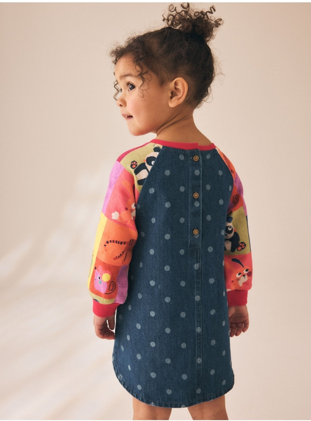 Animal Charcater Raglan Denim

Dress