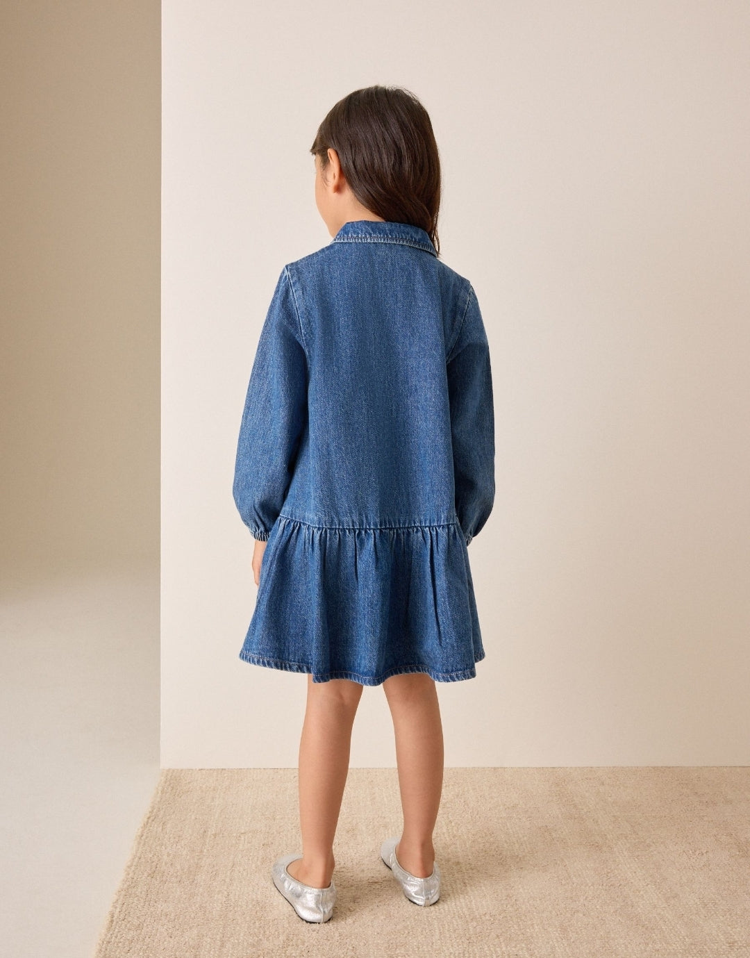 Denim Long Sleeve Dress