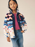 Multi Fairisle Button Up Borg
Jacket