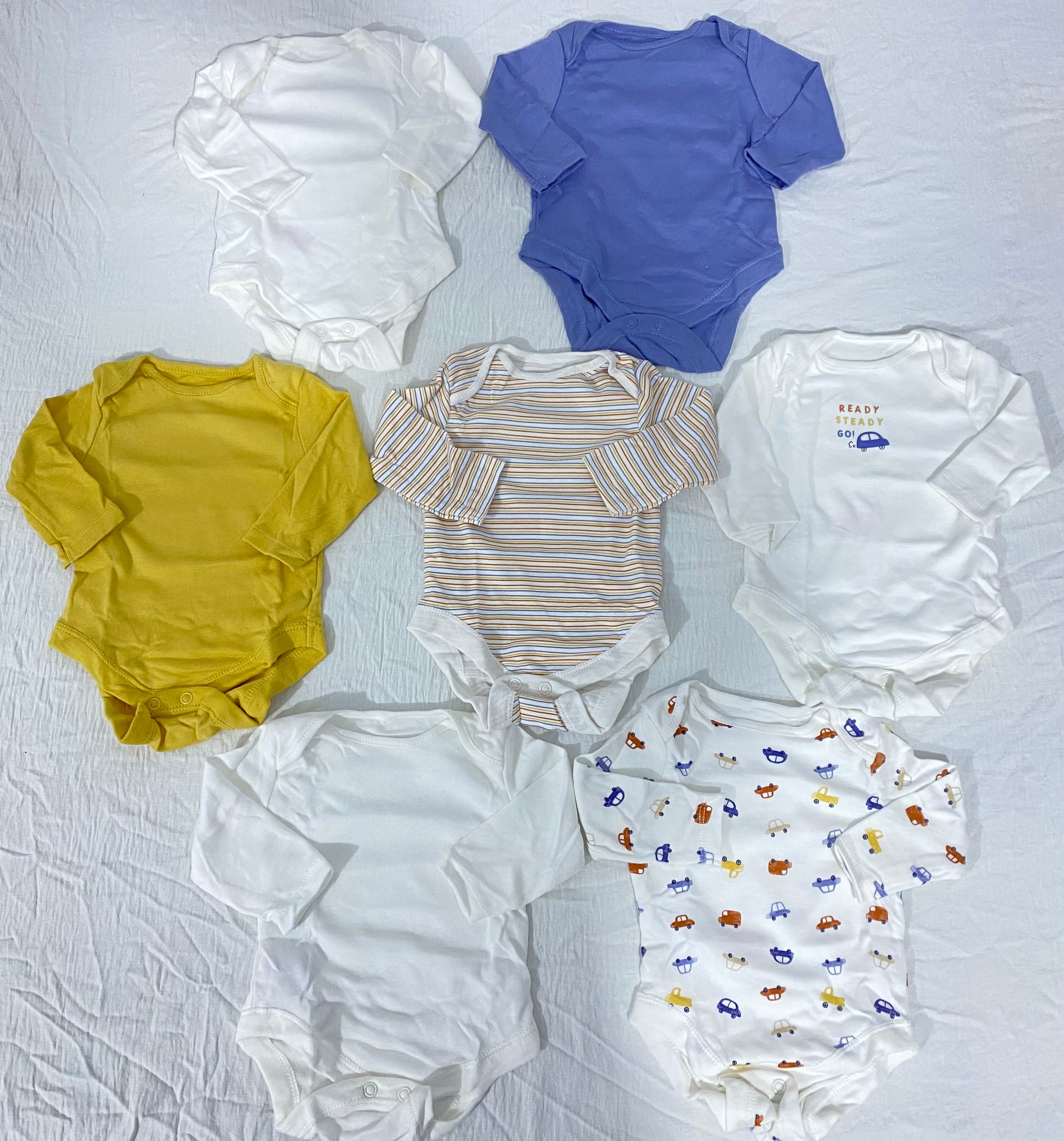 7 Long Sleeve Bodysuit Set (immediate)