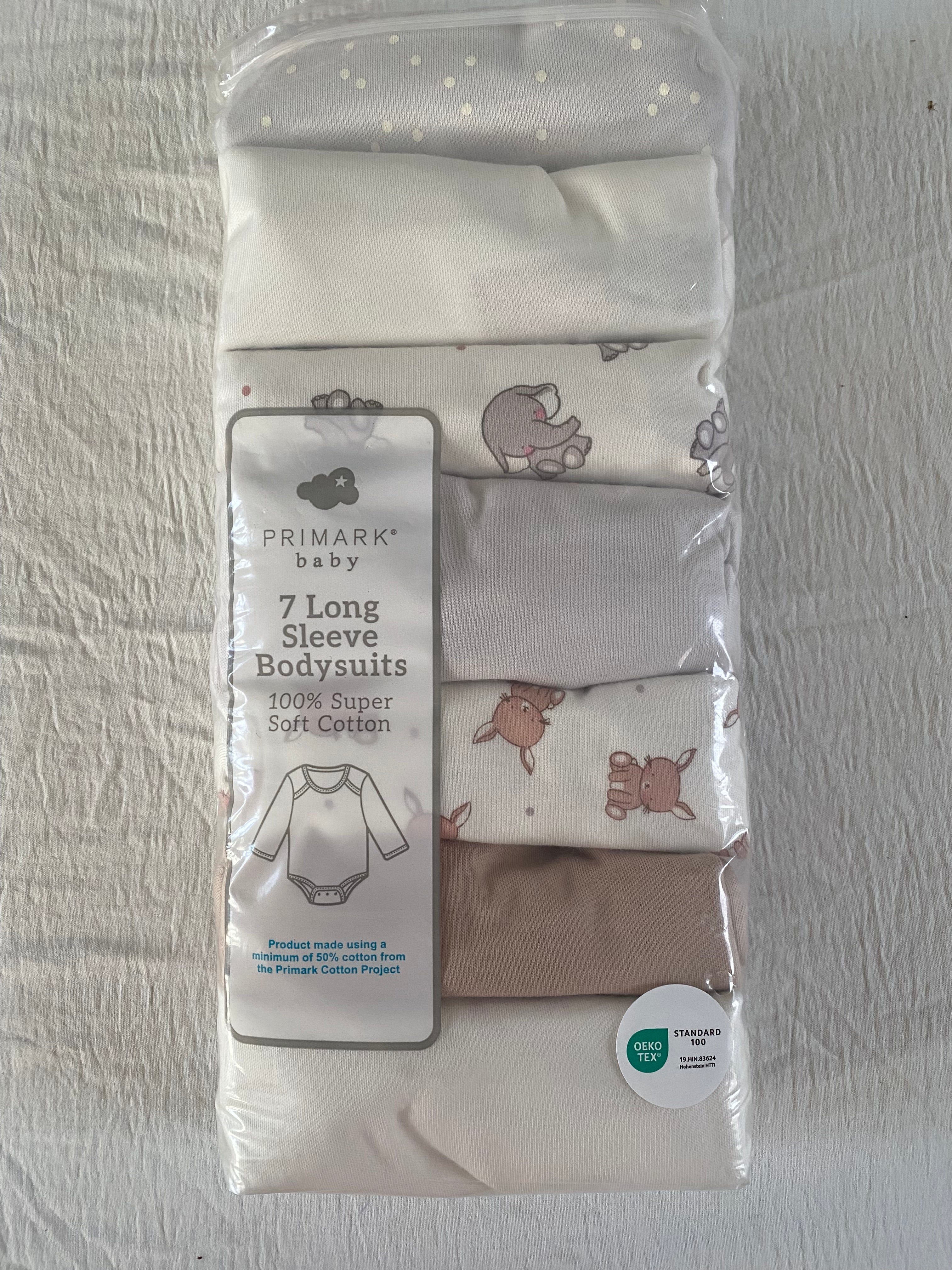 7 Long Sleeve Bodysuit Set (immediate)