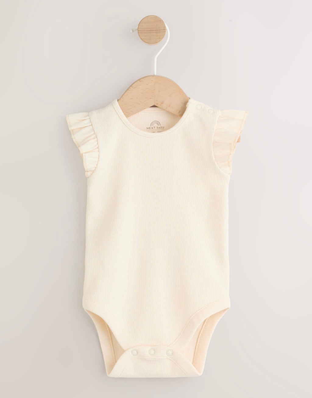 Yellow Ditsy Baby Jersey Dungarees and Bodysuits Set 2 Piece