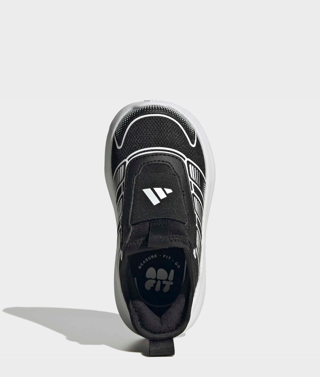 adidas Black Tensaur Comfort 2 AC Trainers