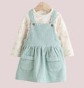 Baby Girl Corduroy Dress & Bodysuit (immediate)