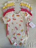 5pcs Baby Girl Bodysuit Set (immediate)