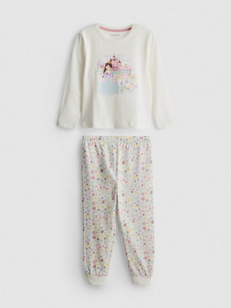 Primark 2pk Princess Graphic Pyjamas