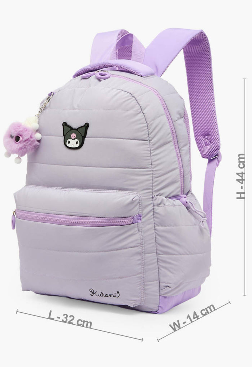 Kuromi Backpack - 17 inch