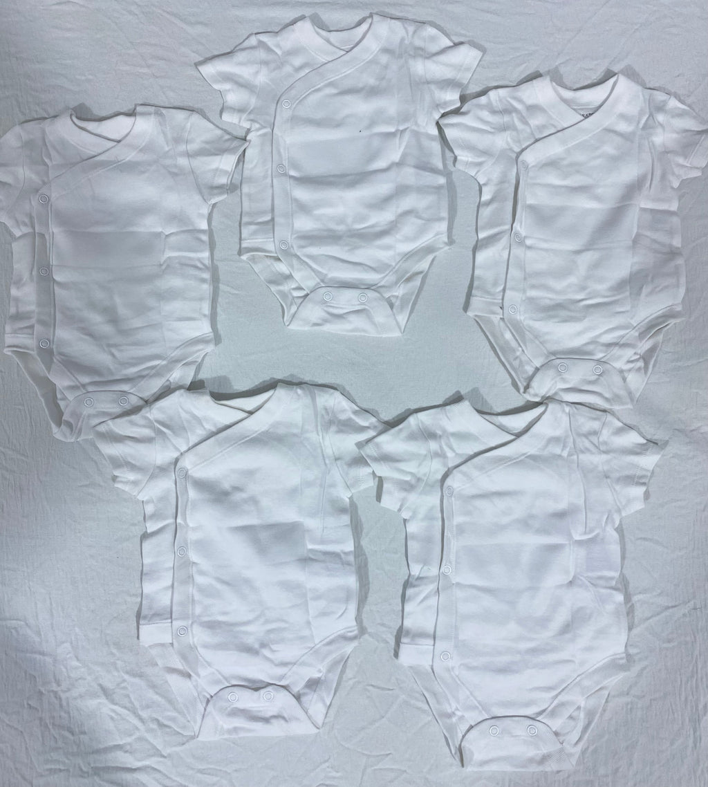 5pack Short Sleeve Bodysuits (immediate)