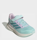 adidas Green Runfalcon 5 Elastic Lace Running Kids Trainers