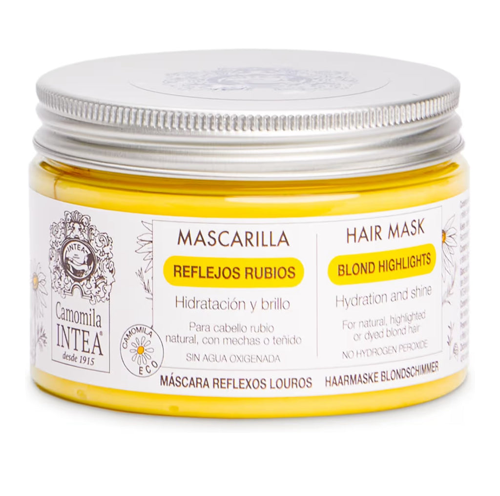 Camomila Intea - Blonde Highlights Mask - Hydrates and nourishes blonde hair - 250 ML