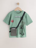 Sage Green Minecraft Bag T-Shirt