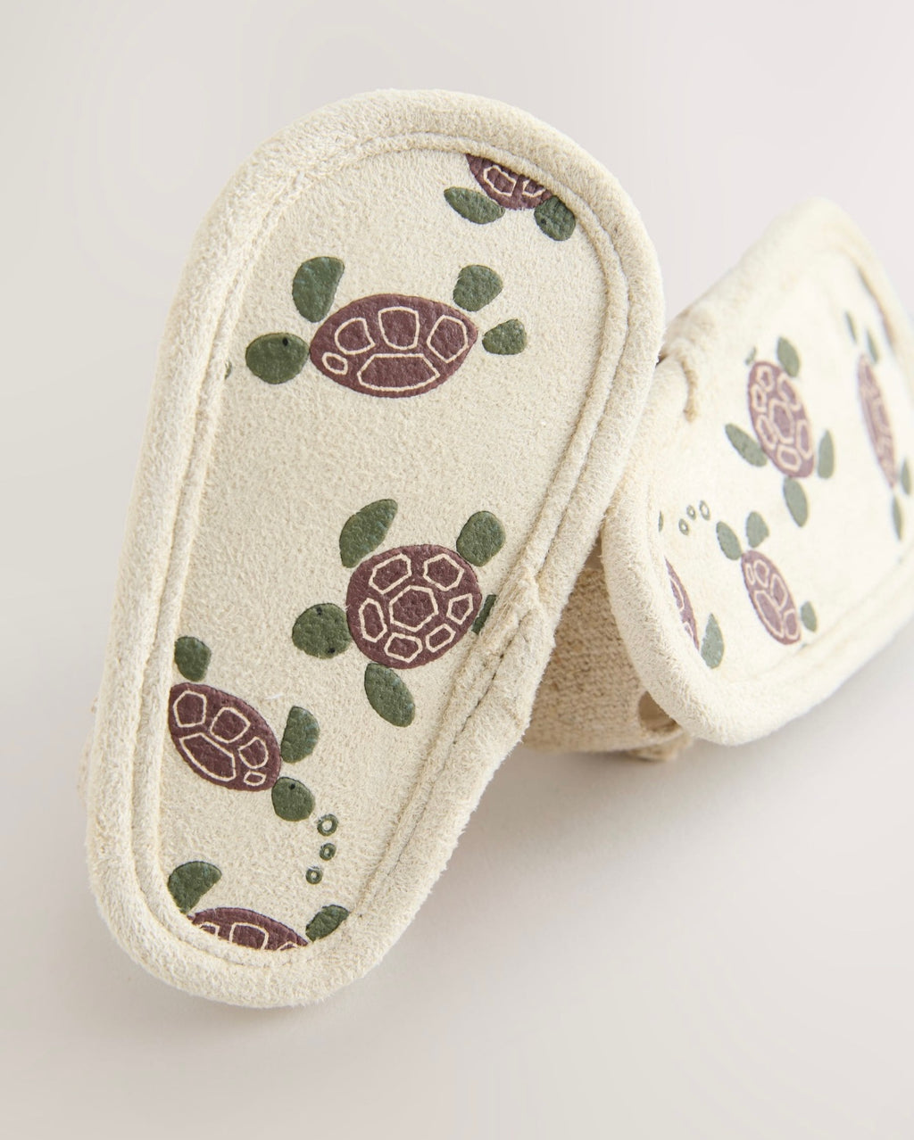 Neutral Turtle Baby Fisherman Sandals