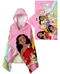Disney Princess Hooded Towels for Girls