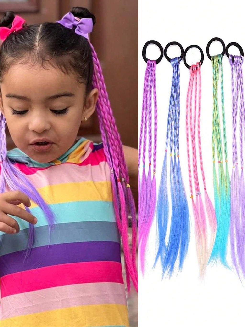 1pc Braids Hair Tie 18 Inch