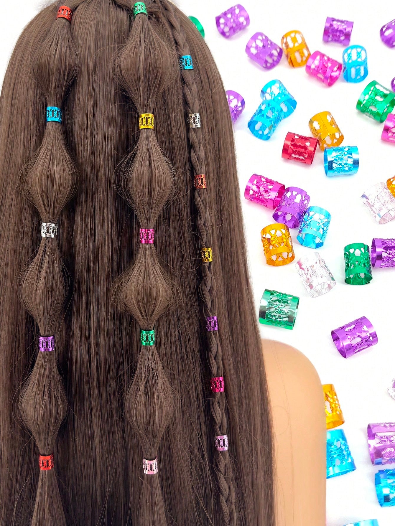100pcs Multi-Color Hair Accessories Set