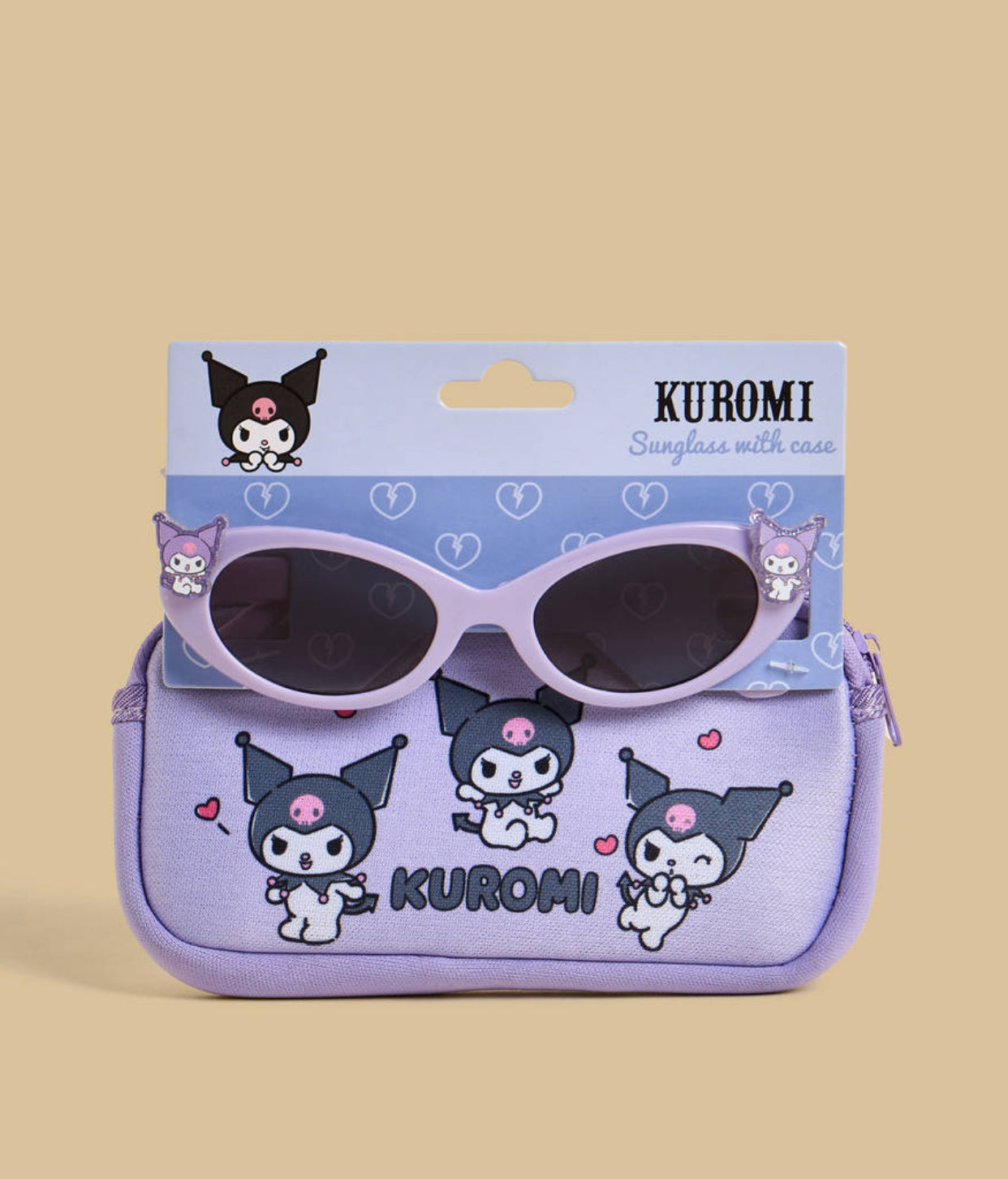 Kuromi Sunglasses with Case