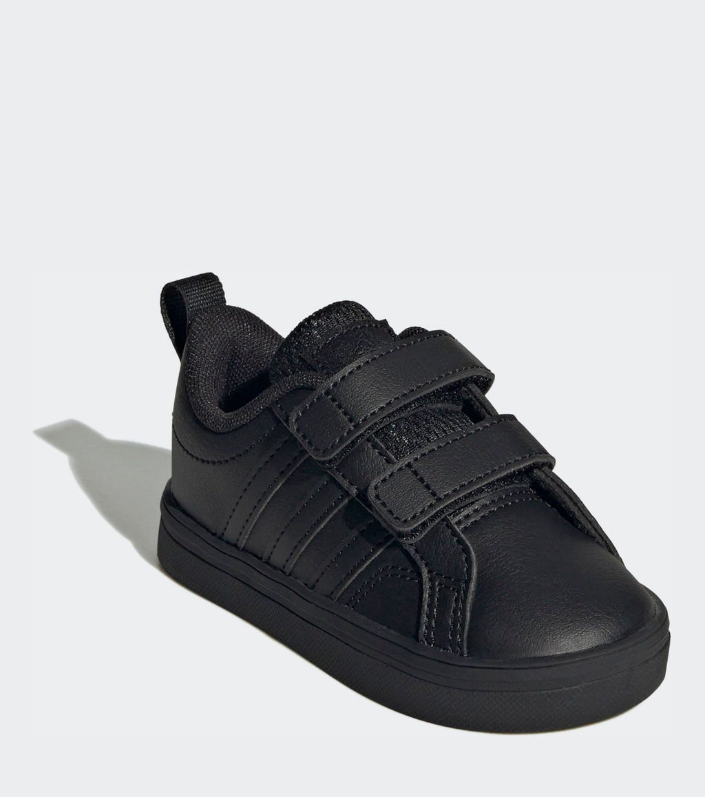 adidas Black VS Pace 2.0 Hook and Loop Infant Trainers