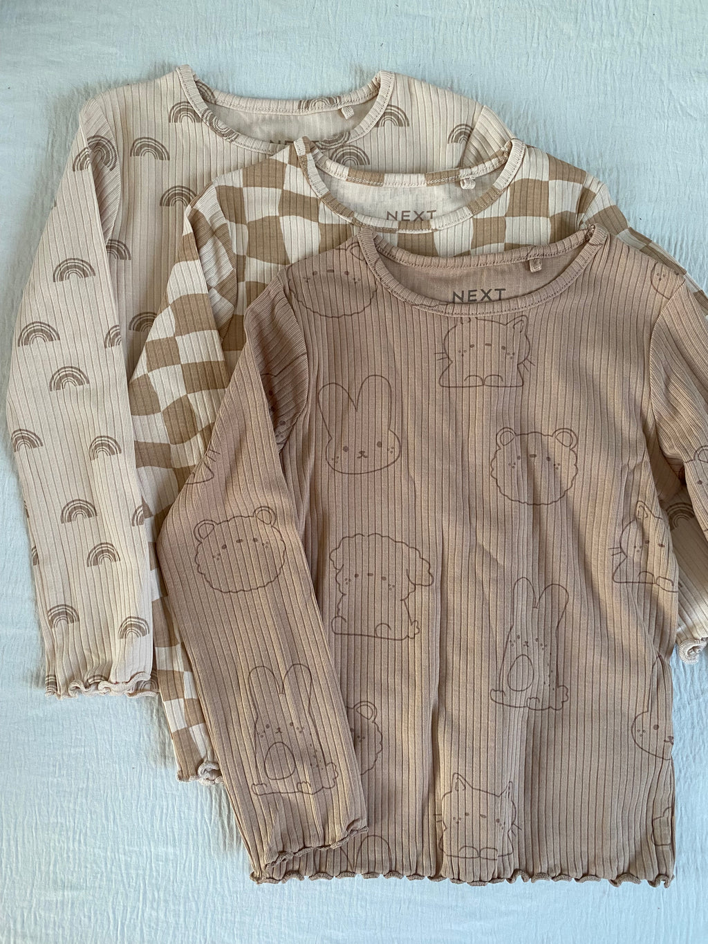 3pack Long Sleeve T-shirt Set (immediate)