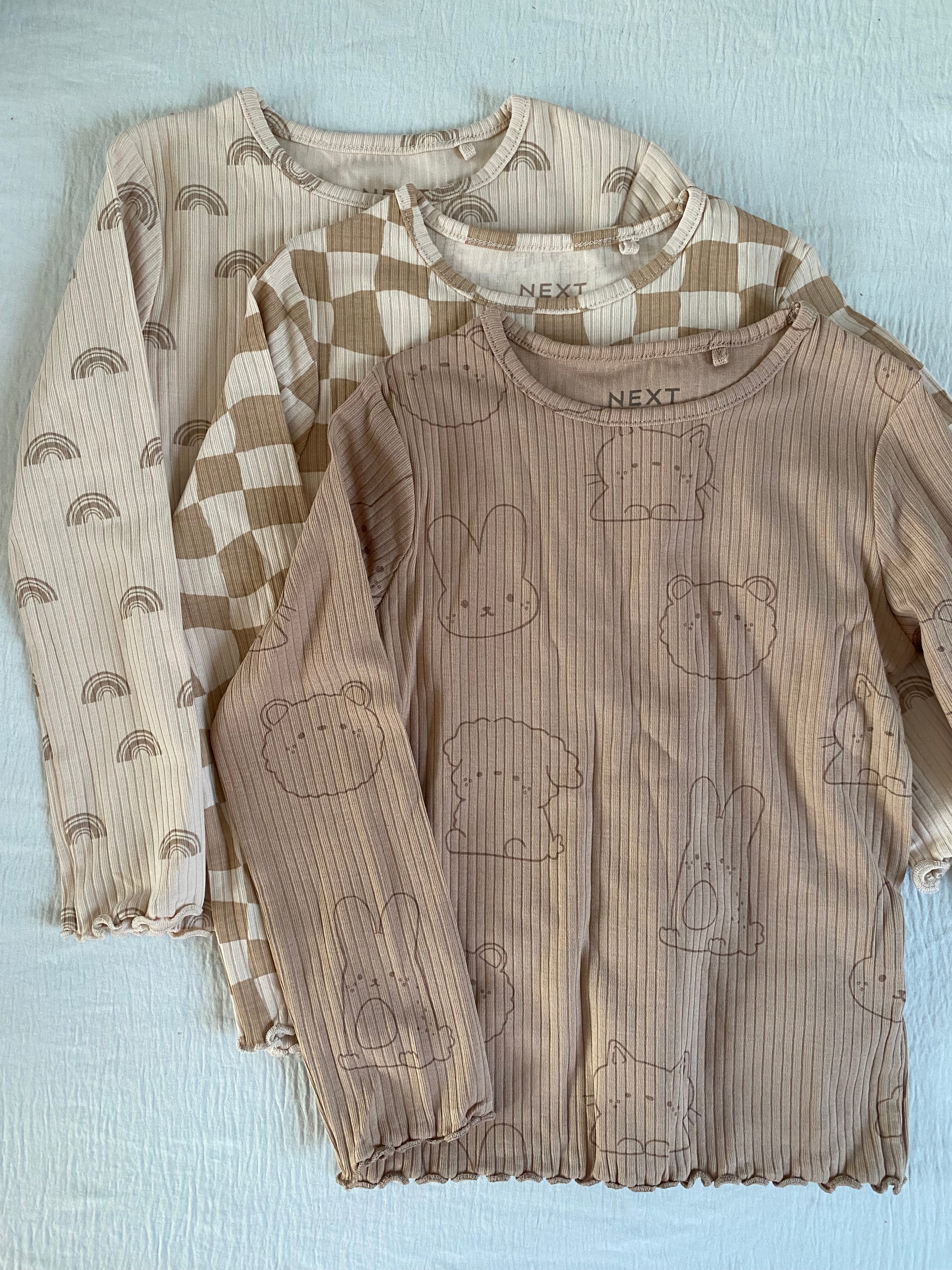 3pack Long Sleeve T-shirt Set (immediate)