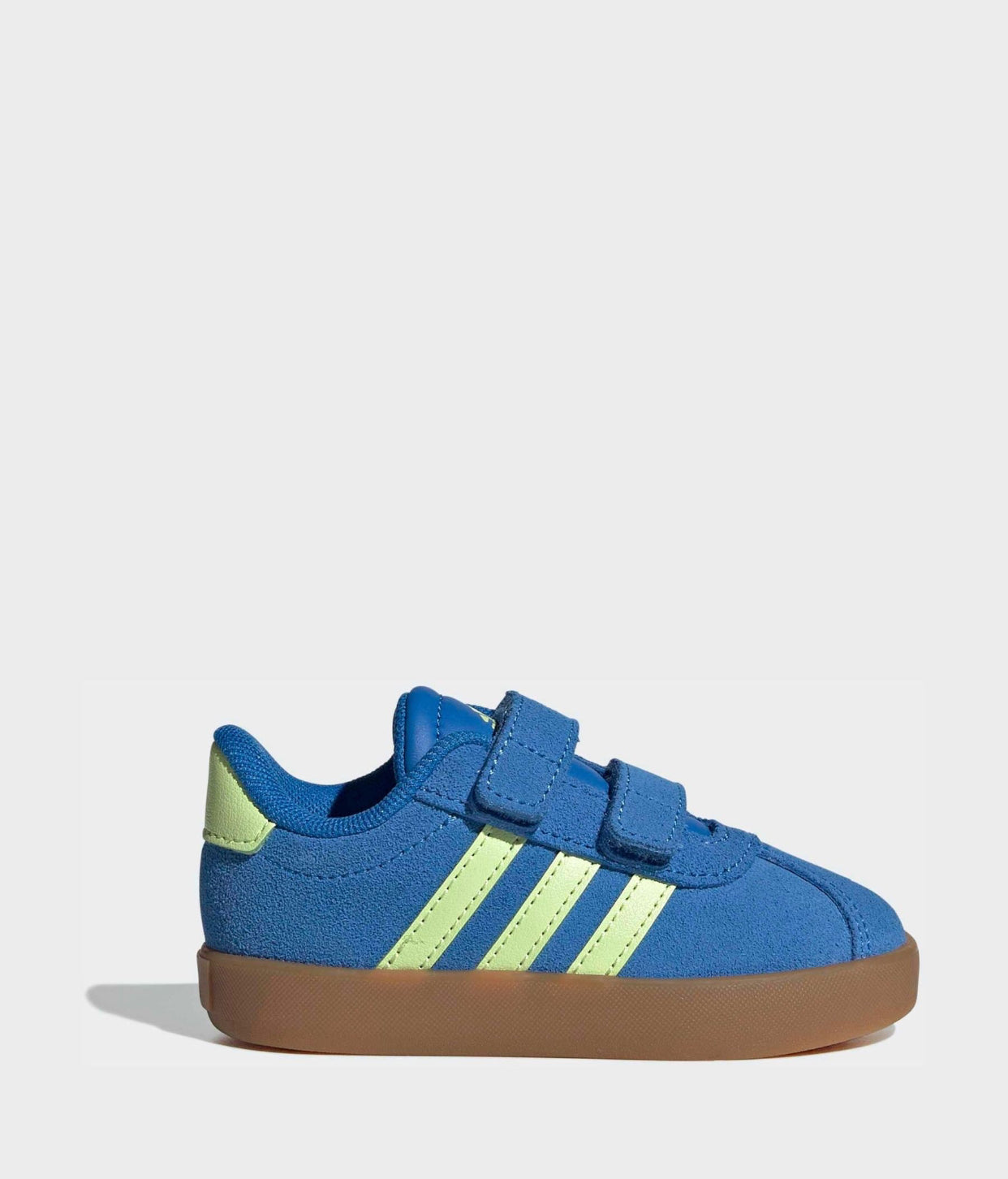 adidas Blue VL Court 3.0 Hook and Loop Infant Trainers