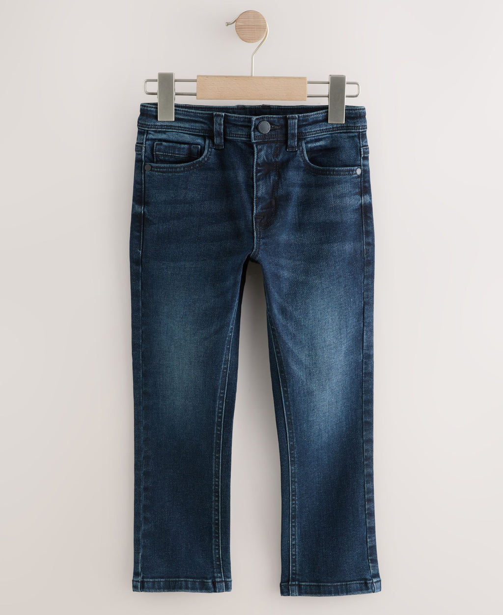 Blue Ink Regular Fit Stretch Jeans