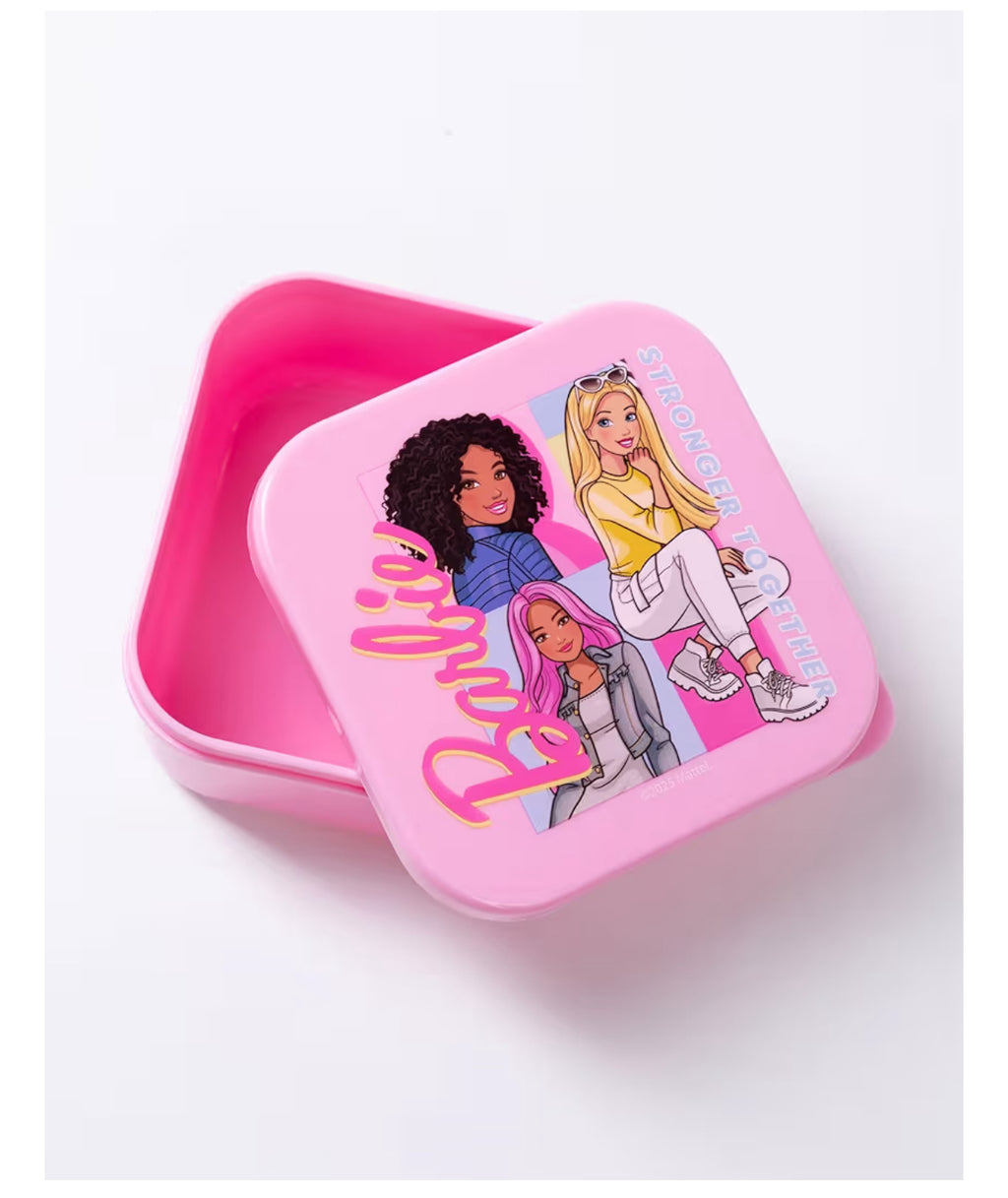 Barbie Pink Lunch Bag with Bottle & Snack Box