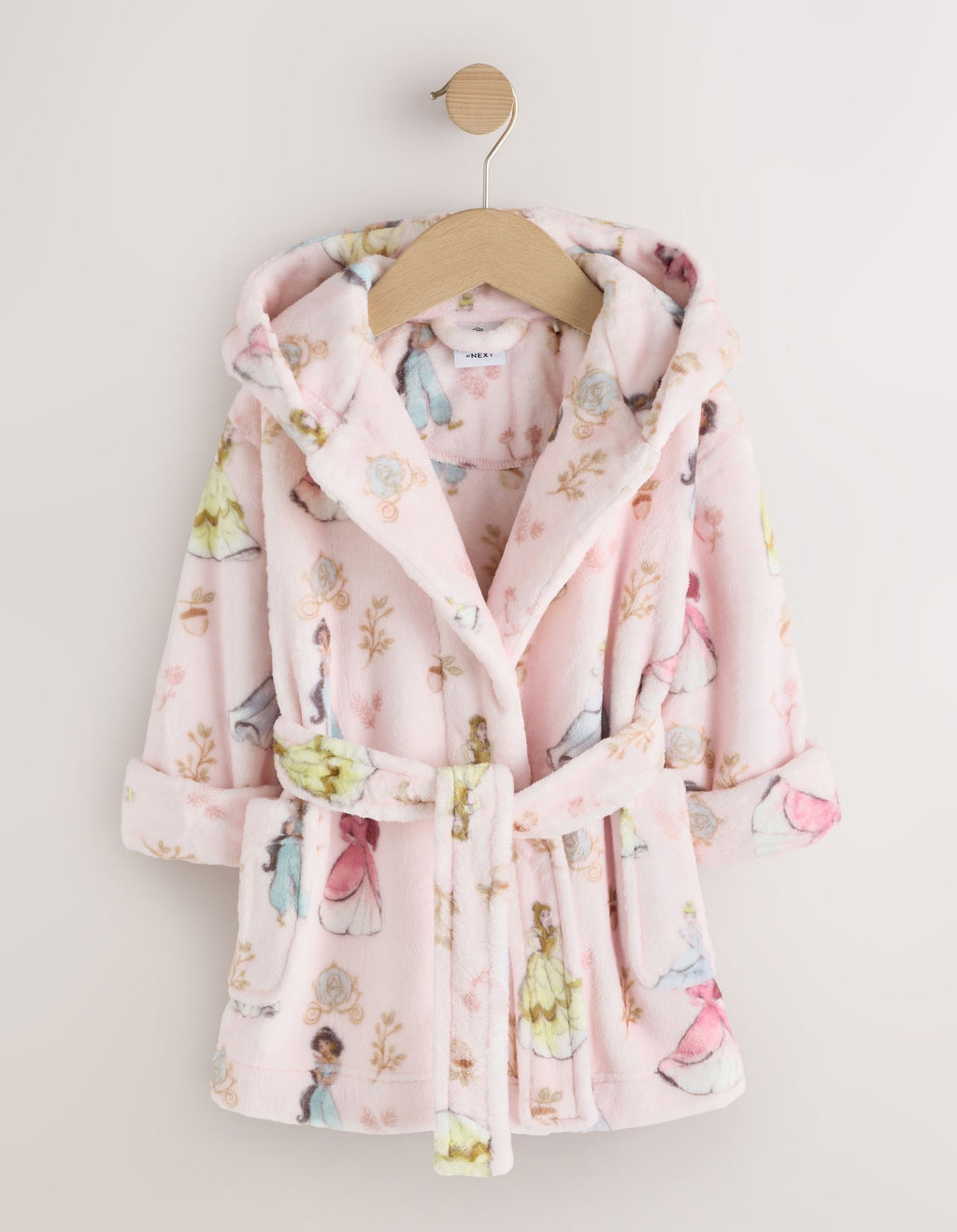 Pink Disney Princess Fleece Dressing Gown