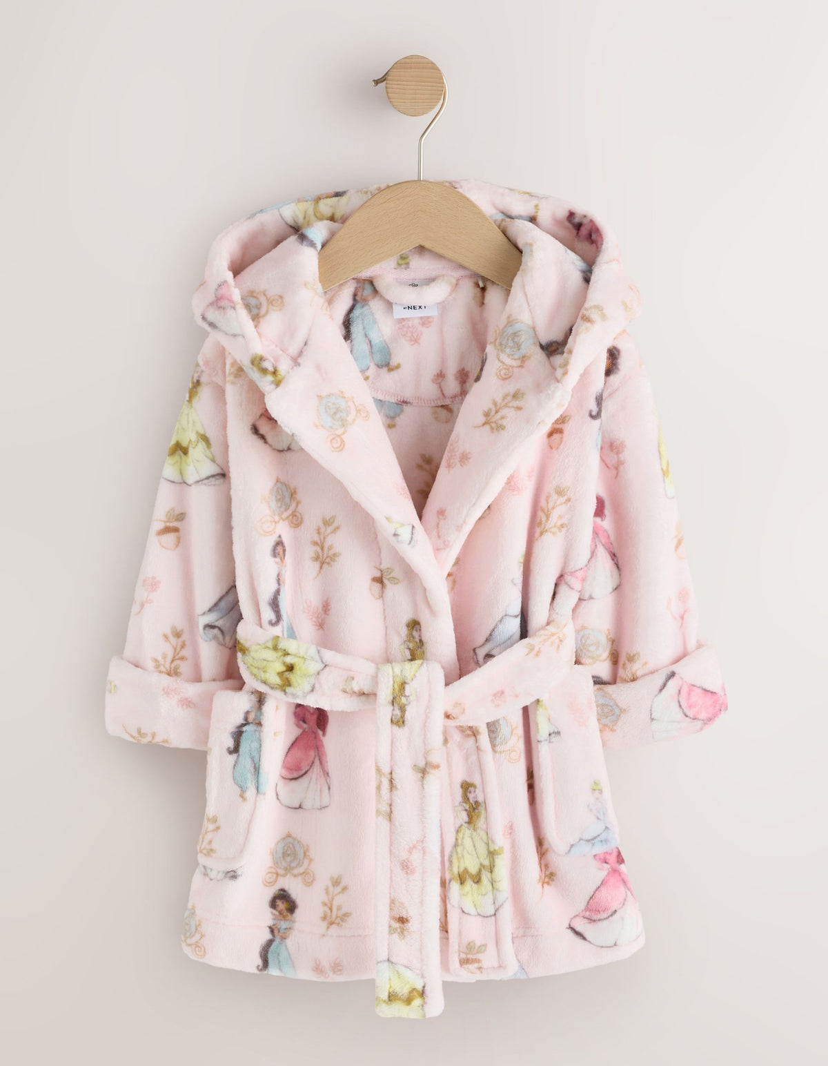 Pink Disney Princess Fleece Dressing Gown