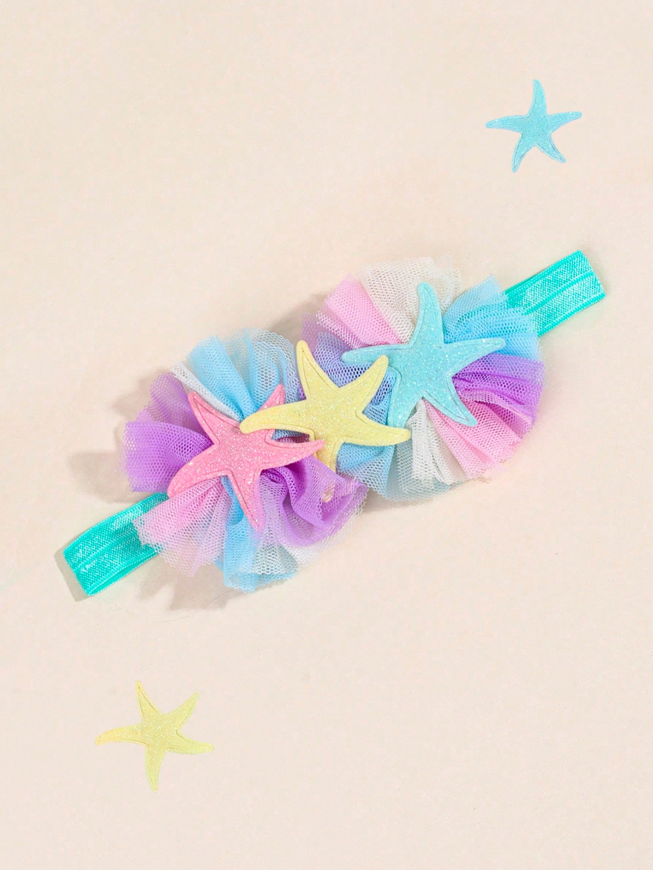 1pc Mermaid Princess Girl Bowknot Hair Clip