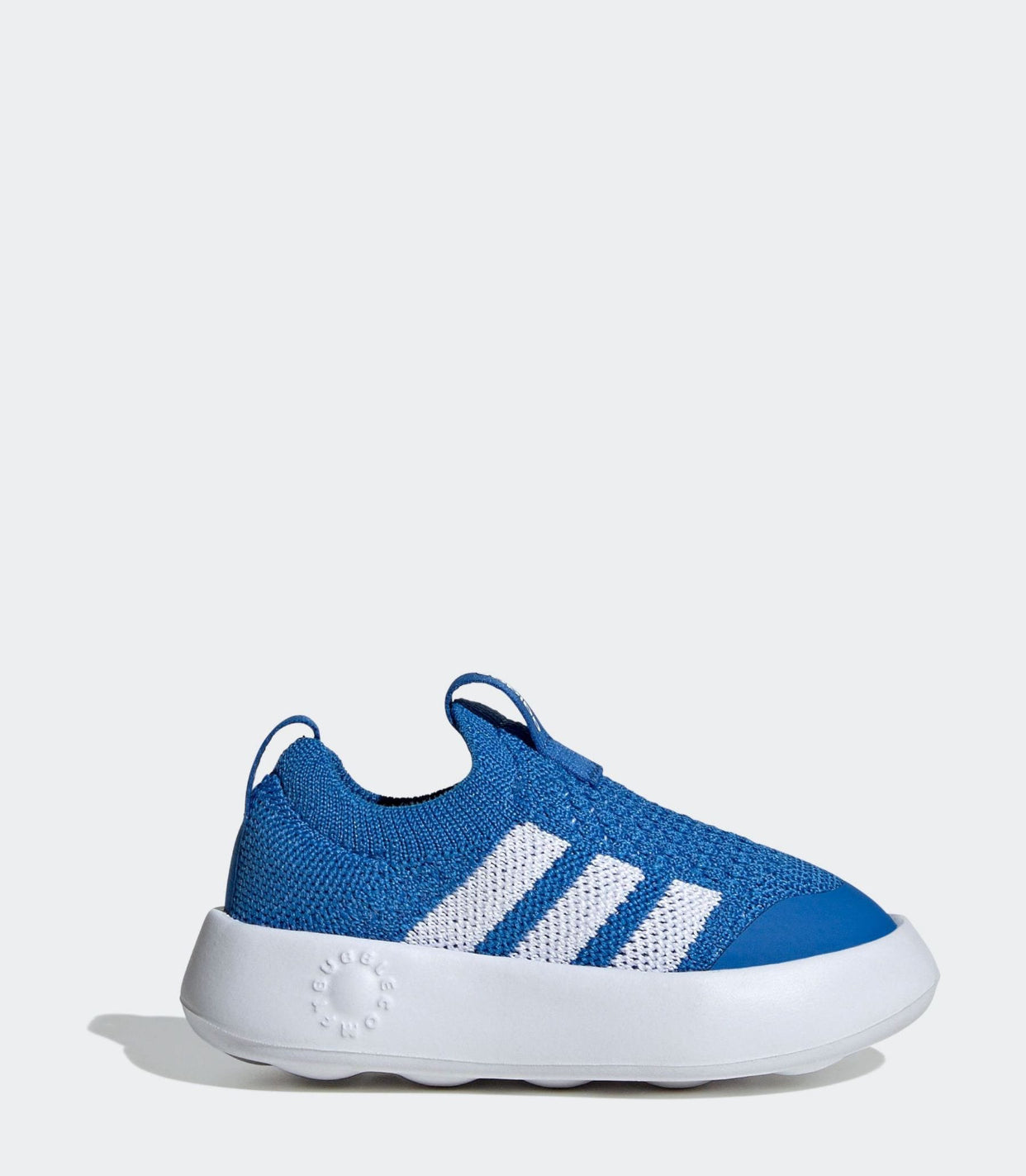 adidas Blue Bubblecomfy Slip On Infant Trainers