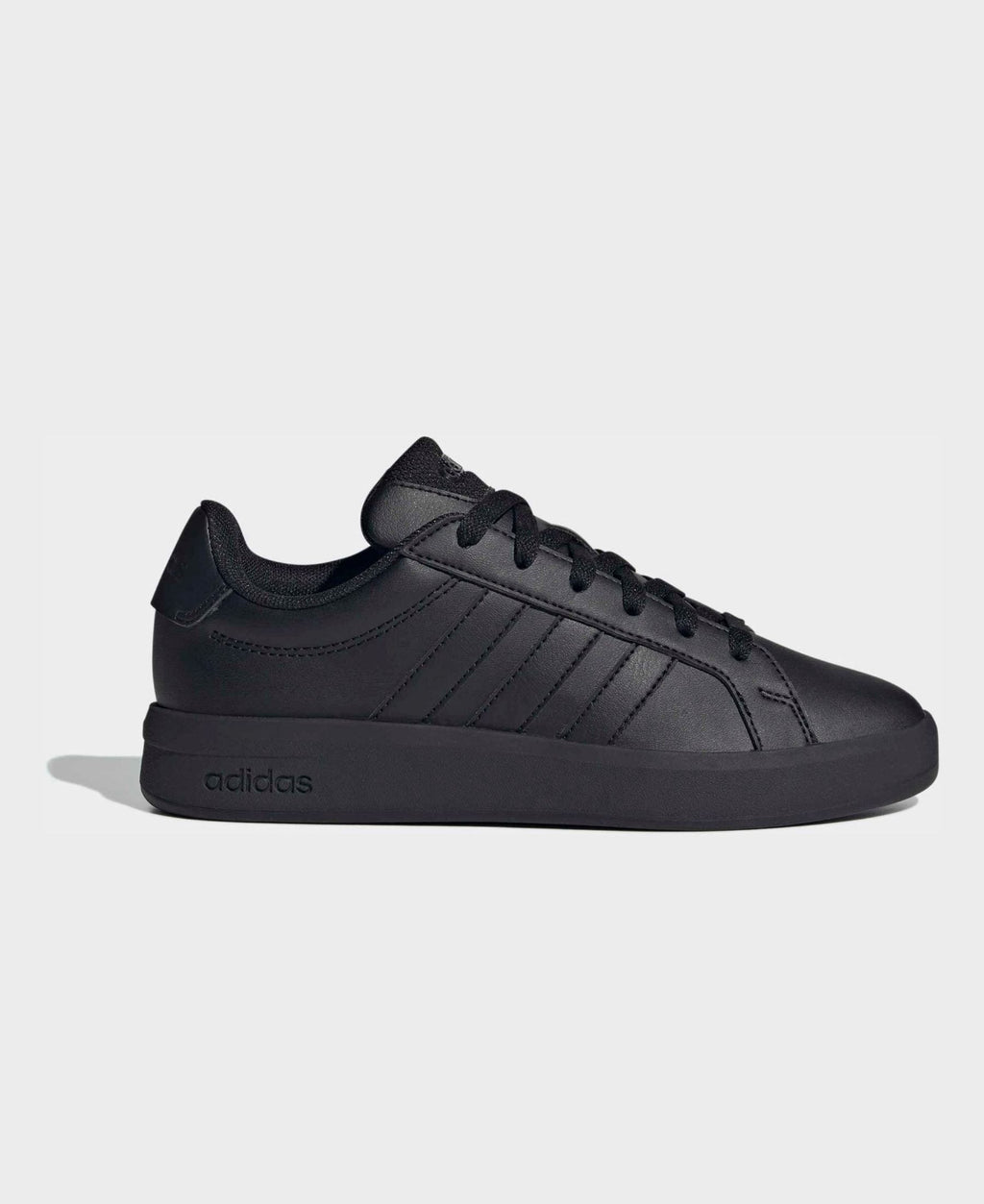 adidas Black Grand Court 3.0 Junior Trainers
