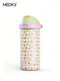 Meoky 530 ml Vacuum Insulated Water Bottle With 2-In-1 Straw And Spout Lid
