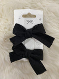 2pcs bow hair clips