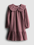 Sparkly Collared Drop Waist Dress