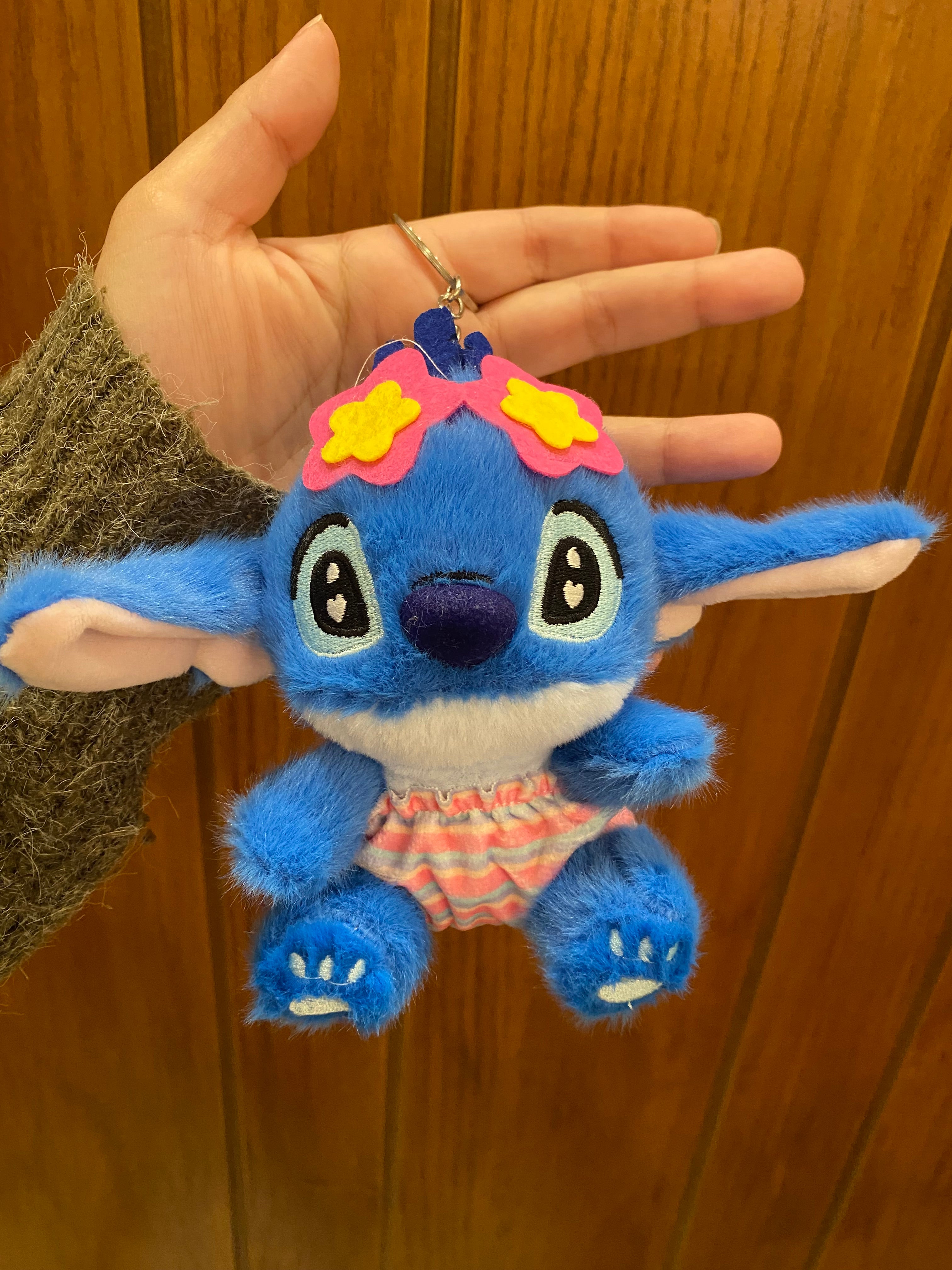 Stitch Charm Keychain (immediate)