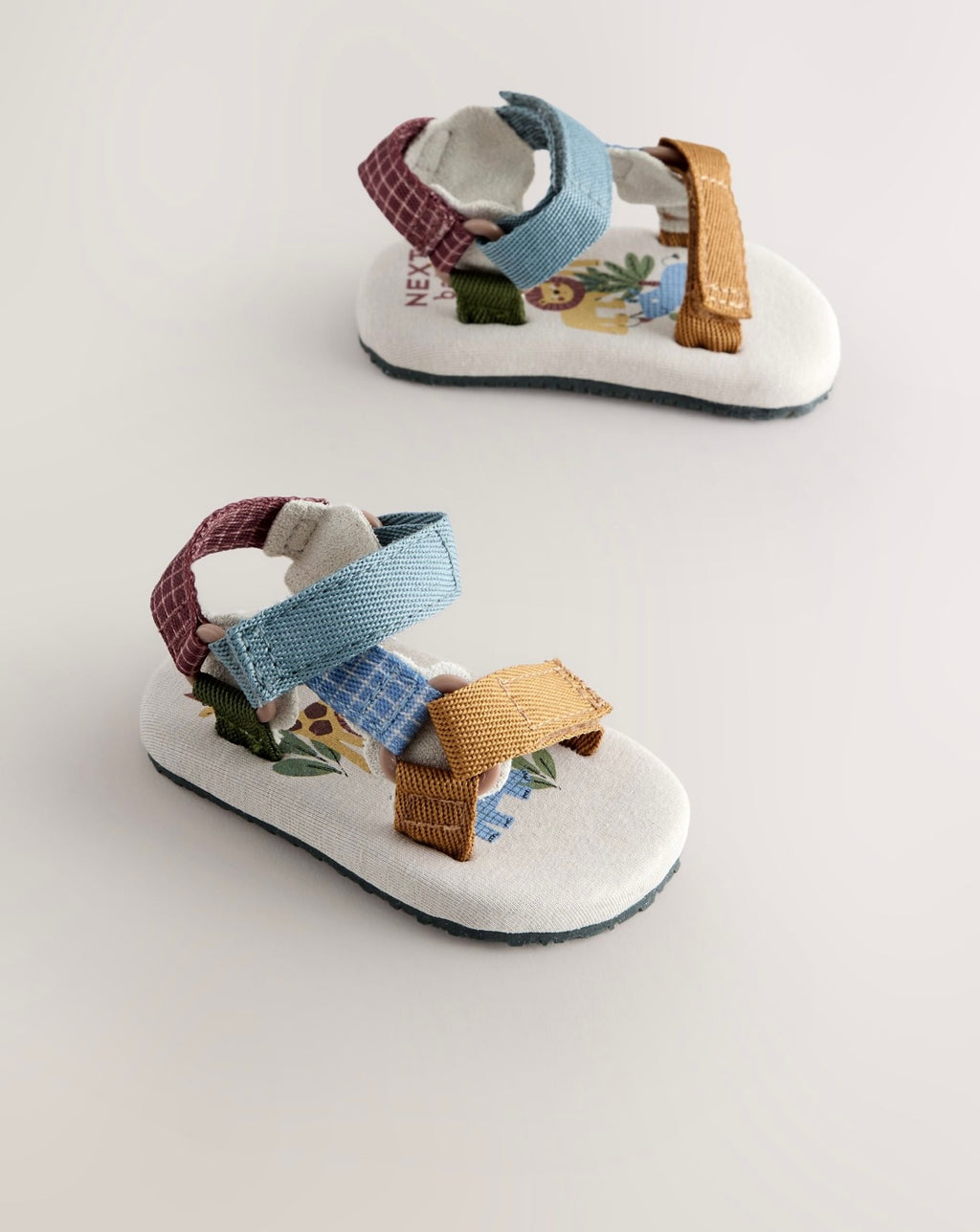 Neutral Safari Baby Trekker Sandals