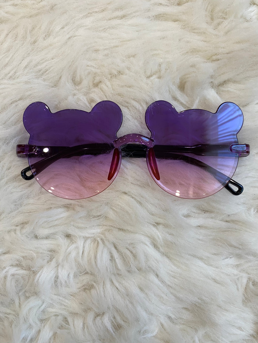 1Pc Bear sunglasses (immediate)