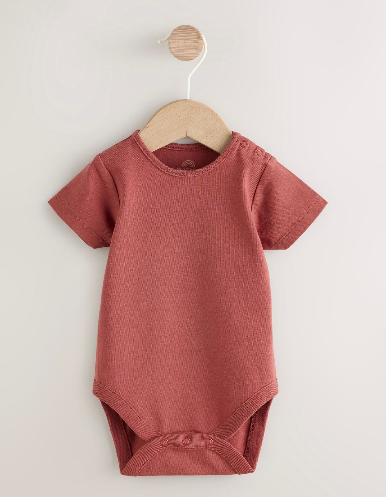 Brown Stripe Woven Dungarees and Bodysuit Set