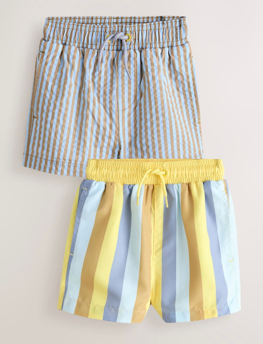 Blue/Yellow Swim Shorts 2 Pack