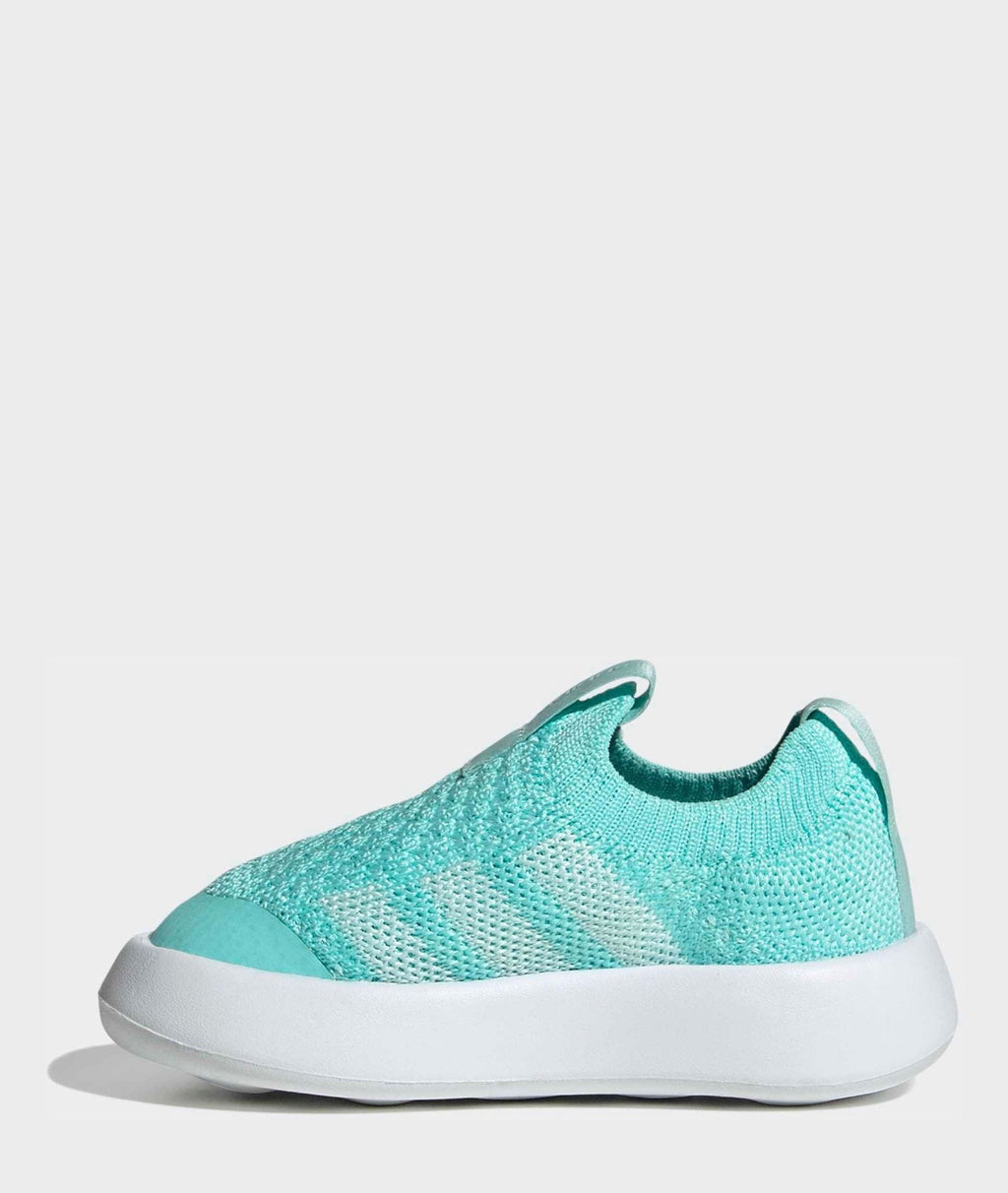 adidas Bright Teal Bubblecomfy Slip On Infant Trainers