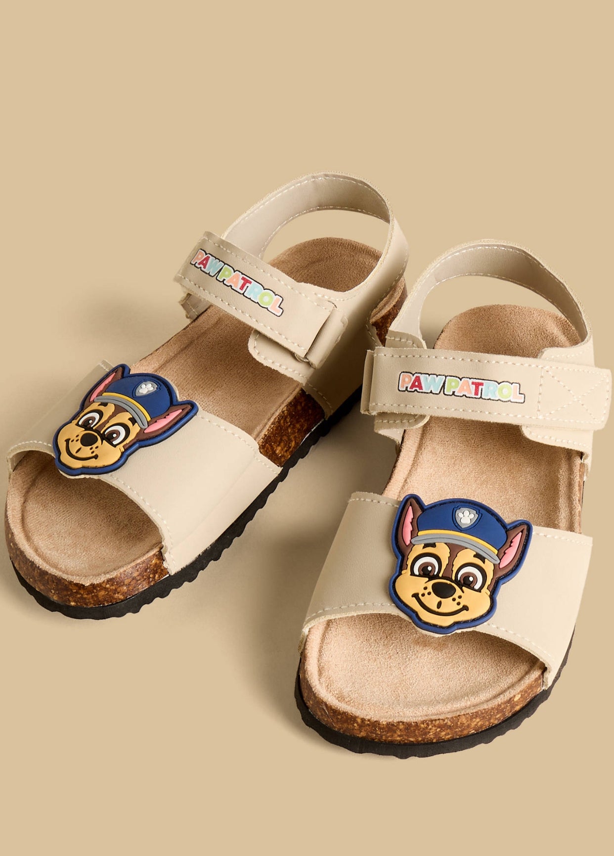 PAW Patrol Applique Sandals with Hook and Loop Closure