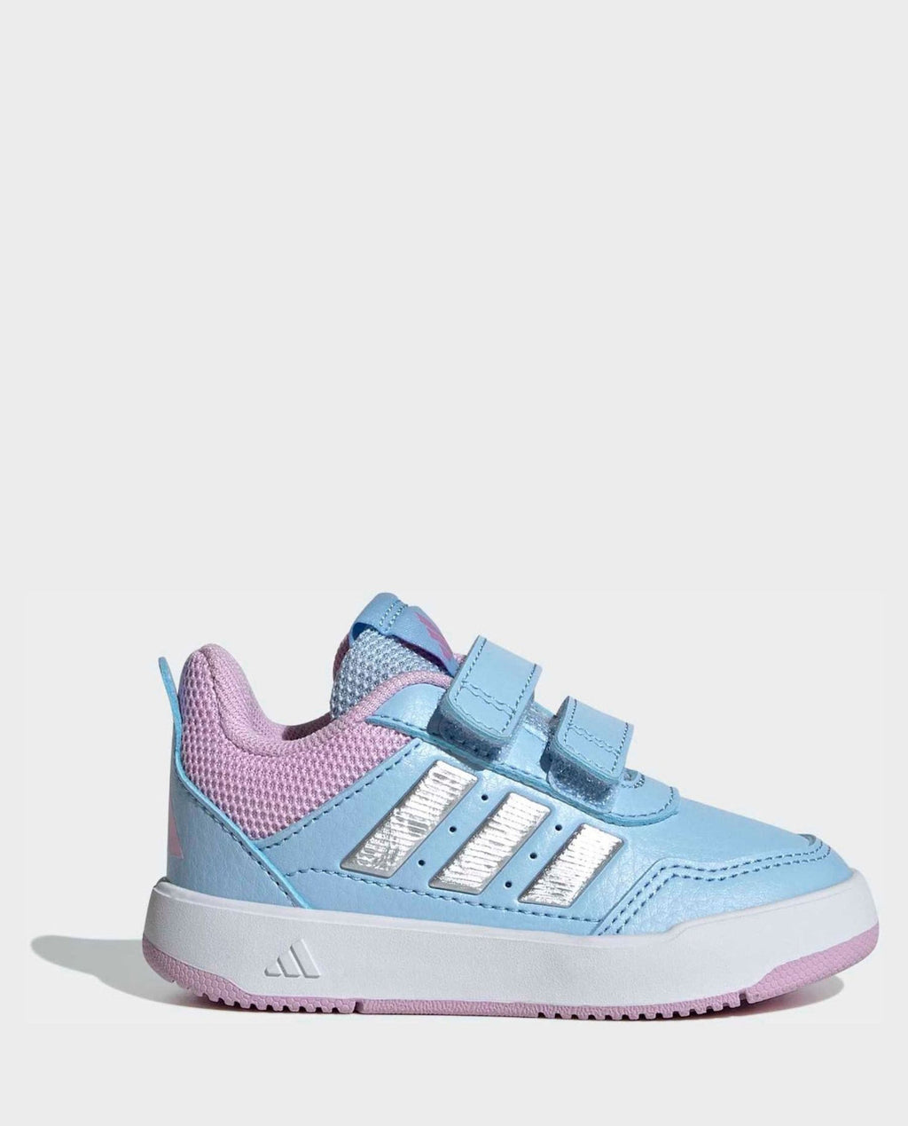 adidas Blue/Pink Hook and Loop Tensaur Sport 3.0 Infant Trainers
