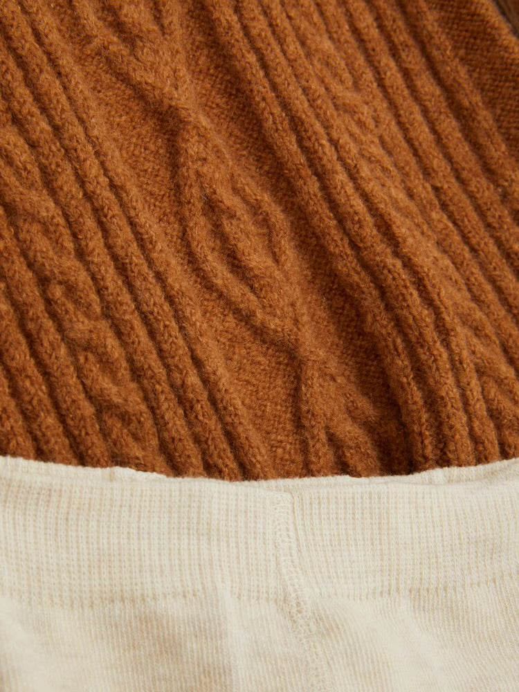 Cable Knit Dress and Leggings Set (immediate)